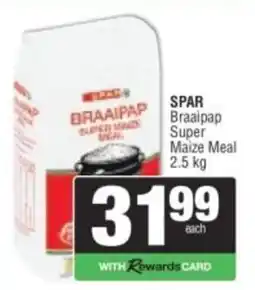 Spar SPAR Braaipap Super Maize Meal offer