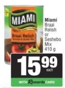 Spar Miami Braai Relish offer