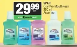 Spar SPAR Oral Pro Mouthwash Assorted offer