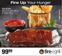 Spar BBQ Pork Ribs & Chips offer