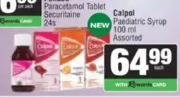 Spar Calpol Paediatric Syrup Assorted offer