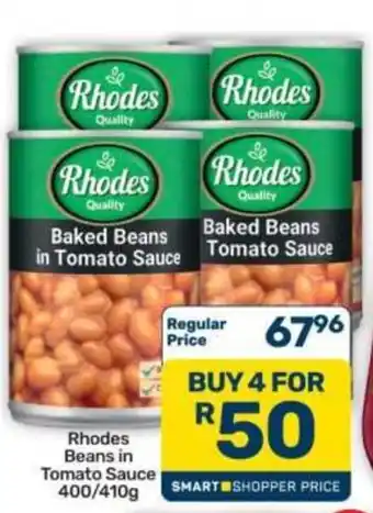 Rhodes Baked Beans in Tomato Sauce