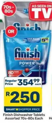 Pick n Pay Hypermarket Finish Dishwasher Tablets Assorted offer