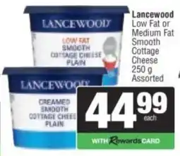 Spar Lancewood Cottage Cheese Assorted offer