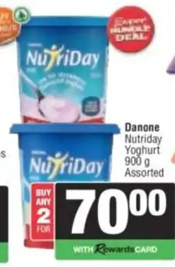 Spar Danone Nutriday Yoghurt Assorted offer