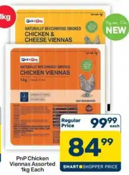 Pick n Pay Hypermarket PnP Chicken Viennas Assorted offer