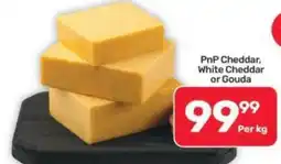 Pick n Pay Hypermarket PnP Cheddar, White Cheddar or Gouda offer