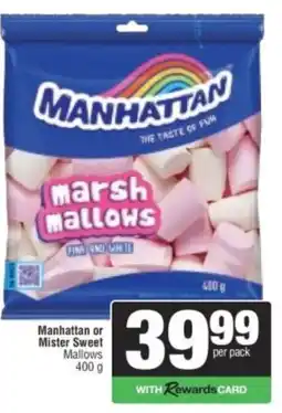 Spar Manhattan Marshmallows Pink and White offer