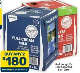 Pick n Pay Hypermarket PnP Long Life Milk Assorted offer