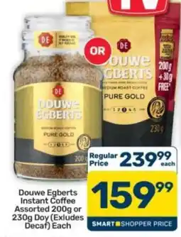 Pick n Pay Hypermarket Douwe Egberts Instant Coffee Assorted offer