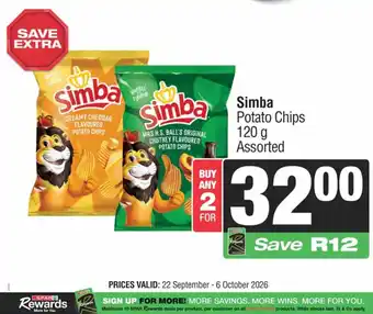 Simba Potato Chips Assorted