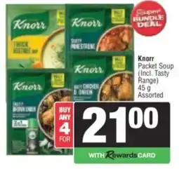 Spar Knorr Packet Soup Assorted offer