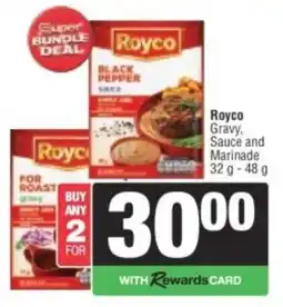 Spar Royco Gravy, Sauce and Marinade offer