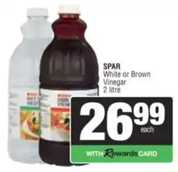Spar SPAR White or Brown Vinegar offer