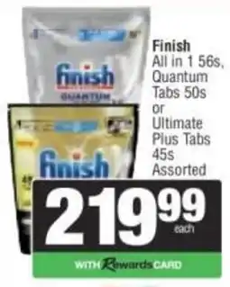 Spar Finish Quantum Tabs Assorted offer