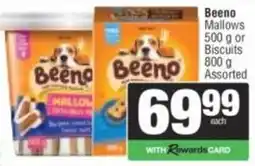 Spar Beeno Mallows or Biscuits Assorted offer