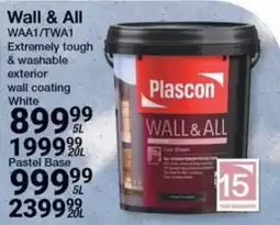 Mica Plascon Wall & All offer