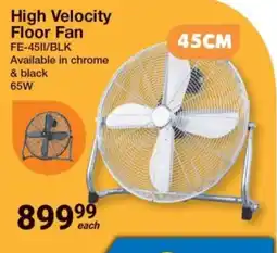 Mica High Velocity Floor Fan offer