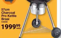 Mica 57cm Charcoal Pro Kettle Braai 5485B offer