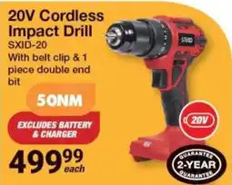 Mica STEGO 20V Cordless Impact Drill offer