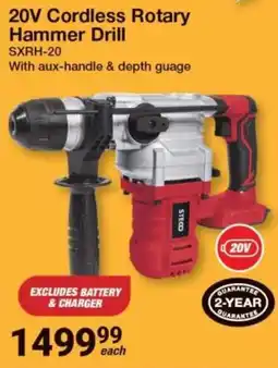 Mica 20V Cordless Rotary Hammer Drill SXRH-20 offer