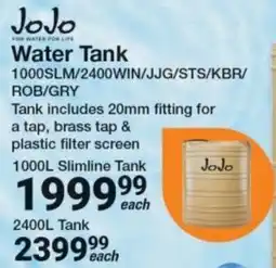 Mica JoJo Water Tank offer