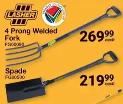 Mica Lasher 4 Prong Welded Fork offer