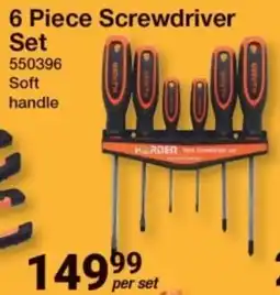 Mica HARDEN 6 Piece Screwdriver Set offer