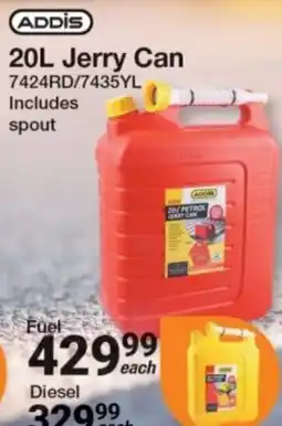 Mica ADDIS 20L Jerry Can offer
