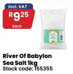 Africa Cash and Carry River Of Babylon Sea Salt offer