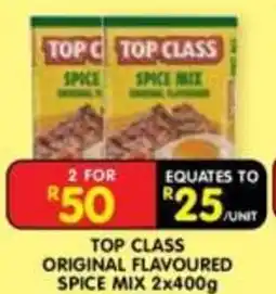 Shoprite TOP CLASS ORIGINAL FLAVOURED SPICE MIX offer