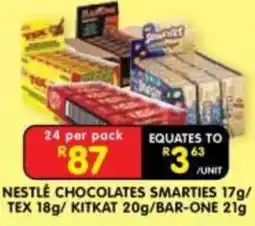 Shoprite Nestlé chocolates smarties offer
