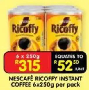 NESCAFÉ RICOFFY INSTANT COFFEE