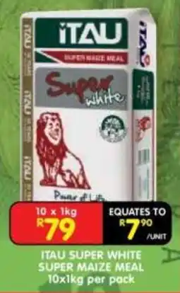 Shoprite ITAU SUPER WHITE SUPER MAIZE MEAL offer