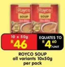 Shoprite Royco Soup offer