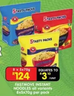 Shoprite Fastmove Instant Noodles offer