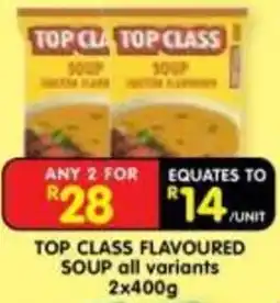 Shoprite TOP CLASS SOUP offer
