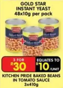 Shoprite Gold Star Instant Yeast offer