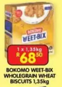 Shoprite Bokomo Weet-Bix Wholegrain Wheat Biscuits offer