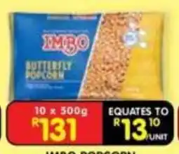 Shoprite IMBO BUTTERFLY POPCORN offer