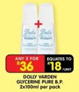 Shoprite Dolly Varden Glycerine Pure B.P. offer
