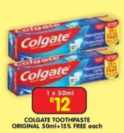Shoprite Colgate Toothpaste offer