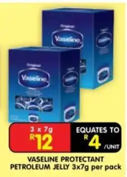 Shoprite Vaseline Protectant Petroleum Jelly offer