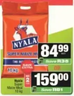 SuperSpar Nyala Super Maize Meal offer
