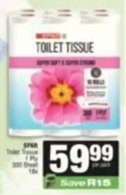 SuperSpar Spar Toilet Tissue offer