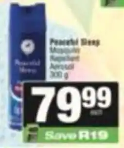SuperSpar Peaceful Sleep Mosquito Repellent Aerosol offer