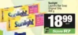 SuperSpar Sunlight Laundry Bar Soap Original offer