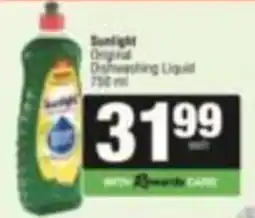 SuperSpar Sunlight Original Dishwashing Liquid offer