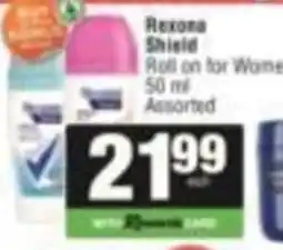 KwikSpar Rexosa Shield Roll on for Women Assorted offer