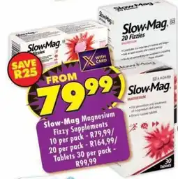 MediRite Slow-Mag Magnesium Fizzy Supplements offer